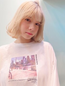 オフィス(OFFICE) 【OFFICE】Blonde color ・bob （代々木公園/代々木上原）
