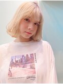 【OFFICE】Blonde color ・bob (代々木公園/代々木上原)