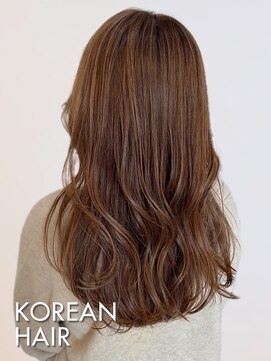 ヘアープロデュース ラピセット 松山(Lapset) 20代30代40代大人可愛い暖色系カラーコリアンヘア