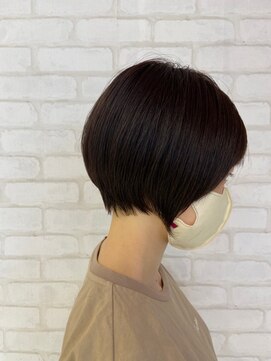 ビス フルール 日暮里店(Vis fleur) 大人可愛い丸みショート/小顔ショート／ナチュラルショート