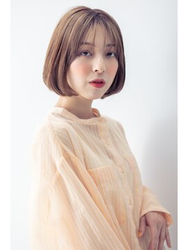 ブリング バイ スノードロップ 吉祥寺(BRING by Snowdrop) 黒髪/グレーベージュ/レイヤーロング/前髪パーマ/吉祥寺