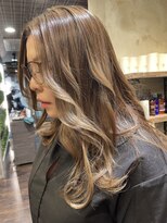 ヘアー クリエイト カルバリ(HAIR CREATE Calbari)&nbsp;透明感ベージュハイライト