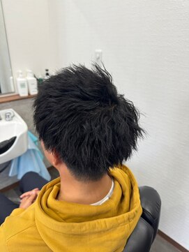 エイト(AITE) マッシュパーマ/ウルフ/アッシュブラック/カルマパーマ/川口3