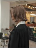 切りっぱなしボブ