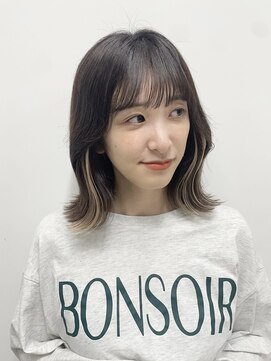 ウクラ バイ レシッド 池袋(uchla by rcid) イメチェンシールエクステインナーカラー小顔くびれボブワンレン