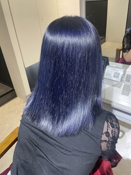 ルピドルジュ(le.pidorge) 質感再整ネイビーブルー