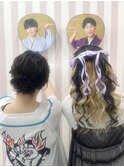 ガーリースタイル/心斎橋/ヘアメ/セットサロン