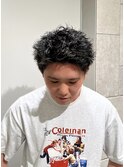 スパイキーショートスパイキーパーマピンパーマ伊勢原