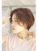 丸みショート/ショートカット/ショートヘア/20代/30代/40代
