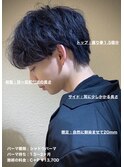 無造作シャドウマッシュパーマin大宮メンズカットパーマ美容室
