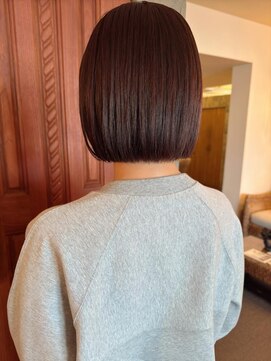 トップヘアスパアンドリゾート 鳴海(TOP HAIR spa&resort) 切りっぱなし/切りっぱなしボブ/ボブ/ボブヘア