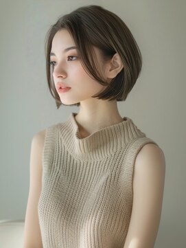 アルトリスト(Altruist Aging×HAIR&SPA) ★ダークアッシュ大人ガーリーボブ着物似合わせカット/髪質改善