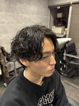 ミオ(Mio) 滋賀/南草津/メンズ美容室/波巻きツイストスパイラルパーマ