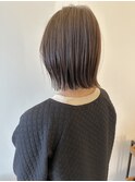 切りっぱなしボブ