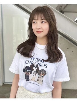 シーン 立川(SCENE) 髪質改善カラー韓国レイヤー顔周りカットブリーチボブ立川._.