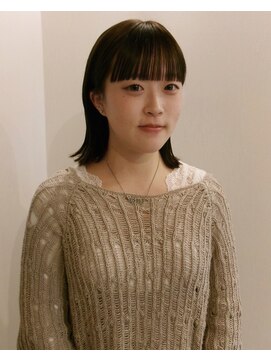 ジュール(JOULE'S) full bangs bob