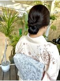 【hair salon W】訪問着&ヘアセット