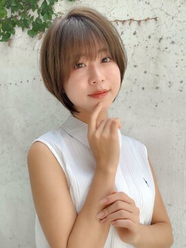 ロンド エスポワール 錦糸町(Lond espoir) □イメチェン外ハネボブ美髪ワイドバングレイヤーショート錦糸町