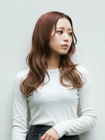 ファクトリーファイブ(Factory5) 小顔レイヤーロングベージュ20代30代40代くびれミディ韓国ヘア