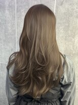 アマトウキョウ アユンチェ(AMA TOKYO×AYUNCHE) レイヤー ベージュ ブリーチなし 透明感カラー