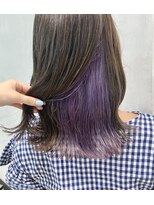 リルミー ミュエナ 大須 矢場町(Lilme myuena)&nbsp;【インナーパープル】（ブリーチ2回）＊rina＊