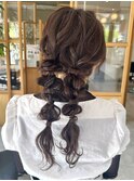 ツイン編み下ろし