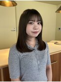 20代、30代、40代暗めカラー/ オリーブブラウン
