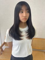 トレヘアー 京都 烏丸(tRe hair)&nbsp;レイヤー/韓国/フェイスレイヤー