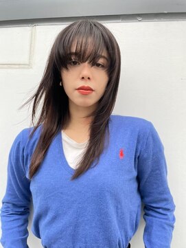 リヤン(Le lien) デザインカラー/暗めカラー/グランマッシュ/髪質改善/溝の口