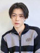 エムスラッシュ たまプラーザ(M.SLASH)&nbsp;ストレートセンターパート/シースルーセンターパート/黒髪/韓国