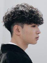 フィフス(fifth)&nbsp;スペインカール刈り上げマッシュ波巻きスパイラルパーマ原宿30代