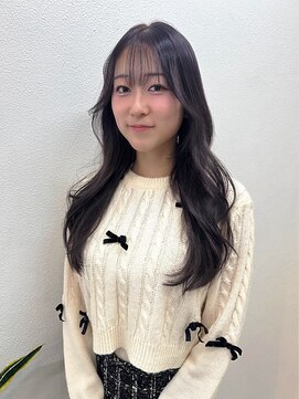 レイヤーカット/顔まわりカット/可愛い/似合わせ