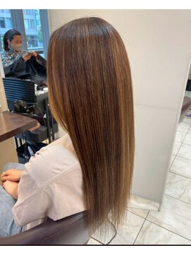 ルページ 千葉(lpage) 髪質改善/顔周りレイヤーカット/グレージュ[千葉/千葉駅]