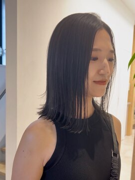 ロマリア 青山 南青山(Lomalia) ミディアムボブ[表参道/白髪染め/白髪ぼかし/縮毛矯正]