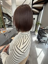 バーチミシマ(BIRCH mishima)&nbsp;超高濃度水素ストレート＆ピンクカラーボブ☆圧倒的技術のボブ