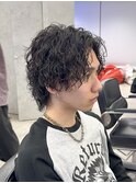 MEN’S HAIR/波巻ツイストスパイラル/フェザーパーマ/渋谷
