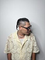 フランクスバーバーザスタンド(Frank’s barber the stand)&nbsp;MEN’S HAIR/サーフカール/刈り上げセンターパート/飯田橋