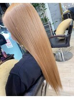 エヌプラスリタ 近鉄八尾(N+lita)&nbsp;黒髪クラゲヘアーオリーブグレー小顔ココアベージュ