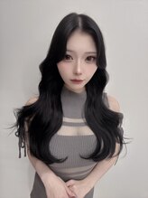 ノアズアーク 心斎橋(Noah's Ark) 【韓国風】艶ブラック×ヨシンモリロング