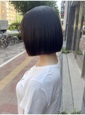 ストレートボブ/ぱつっとボブ/ワンレンボブ/ぱっつん前髪