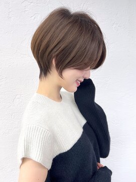 オーロ Costa西宮北口(ORO) 大人ショートボブ丸みショートカットマッシュショート前髪あり