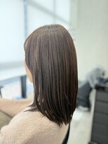 ルスリー 横浜店(Lsurii) 横浜駅/髪質改善縮毛矯正/黒髪/小顔
