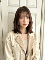 ロニカ 銀座(LOuNICA)&nbsp;軽めミディアム/カーキベージュ/柔らか質感/艶髪 #銀座#東銀座