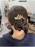 【WAVY hair &nbsp;set】結婚式ヘアセットタイト複雑スタイル