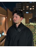 青山/波巻きツイストスパイラル/リバースセンターパート