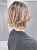 くびれレイヤー×ミルクグレージュ