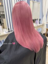 シー ヘアデザイン(see hair design)&nbsp;ピンクカラー