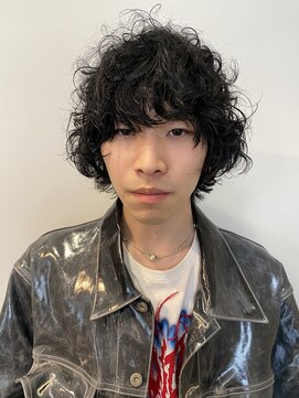 ネロ ヘアサロン ネイビー 渋谷(NERO HAIRSALON NAVY) 【ヤベハルカ】マッシュウルフパーマ