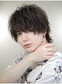 ソフトツイストパーマ/ラウンドマッシュ