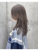 くびレイヤーエモージュシルキーベージュデザインカラー/吉祥寺